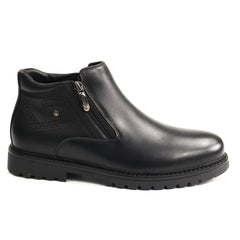 Otter Ghete barbati piele naturala 1DT90012A 01 N negru IB2874-NG