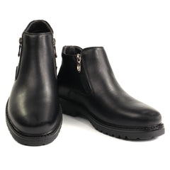 Otter Ghete barbati piele naturala 1DT90012A 01 N negru IB2874-NG