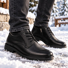 Otter Ghete barbati piele naturala 1E670017A 01 N negru IB2875-NG