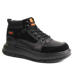 Otter Ghete barbati piele naturala 1E690018A 01 N negru IB2876-NG