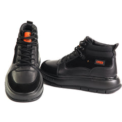Otter Ghete barbati piele naturala 1E690018A 01 N negru IB2876-NG