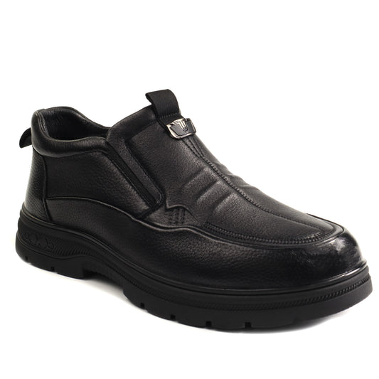Otter Ghete barbati piele naturala 2D6102 01 N negru IB2878-NG