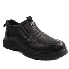 Otter Ghete barbati piele naturala 2D6102 01 N negru IB2878-NG