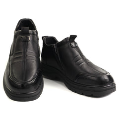 Otter Ghete barbati piele naturala 2D6102 01 N negru IB2878-NG