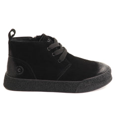 Caribu Ghete barbati piele naturala 1J290001A 01 I negru velur IB2880-NGV