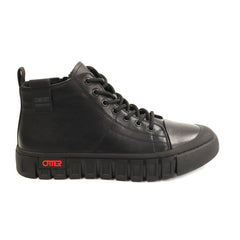 Otter Ghete barbati piele naturala 1CJ90015A 01 N negru IB2883-NG
