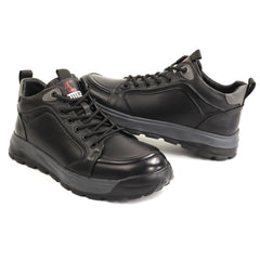 Otter Ghete barbati piele naturala 1CJ90019A 01 N negru IB2885-NG