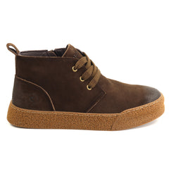 Caribu Ghete barbati piele naturala 1J290001B 02 I maro velur IB2890-MAROV