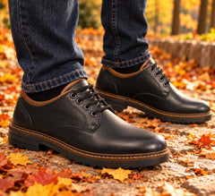 Otter Pantofi barbati piele naturala OT292 01 N negru IB2893-NG