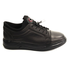 Otter Pantofi barbati piele naturala OT503 01 N negru IB2894-NG