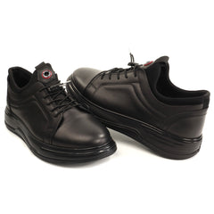 Otter Pantofi barbati piele naturala OT503 01 N negru IB2894-NG