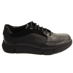 Otter Pantofi barbati piele naturala OTK 76 01 N negru IB2896-NG