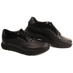 Otter Pantofi barbati piele naturala OTK 76 01 N negru IB2896-NG