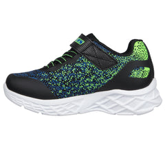 Skechers Pantofi copii sport baieti MICROSPEC II 403920N BLACK/BLUE ICB0058-BBLM