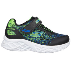 Skechers Pantofi copii sport baieti MICROSPEC II 403920N BLACK/BLUE ICB0058-BBLM