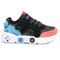 Skechers Pantofi copii baieti sport GAMTRONIX 402262N BLACK/MULTICOLOR ICB0059-BKMT