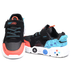 Skechers Pantofi copii baieti sport GAMTRONIX 402262N BLACK/MULTICOLOR ICB0059-BKMT