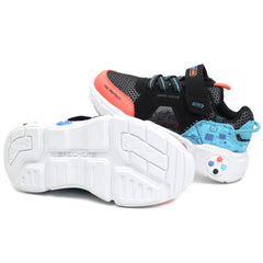 Skechers Pantofi copii baieti sport GAMTRONIX 402262N BLACK/MULTICOLOR ICB0059-BKMT
