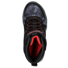 Skechers Ghete baieti TWISTED BRIGHTS ZERR 400145L BLACK/RED ICB0065-BKRD