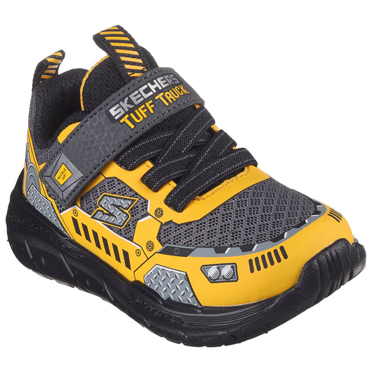 Skechers Pantofi copii baieti sport SKECH TRACKS 402303N CHARCOAL/YELLOW ICB0072-CCYL