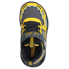 Skechers Pantofi copii baieti sport SKECH TRACKS 402303N CHARCOAL/YELLOW ICB0072-CCYL
