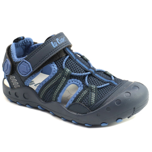 Lee Cooper Pantofi decupati copii baieti LCW 24 03 2323K NAVY ICB0088-NVY
