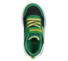 Skechers Pantofi copii baieti sport JOHN DEERE PLAY SCENE 407065N GREEN/BLACK ICB0091-GNBK