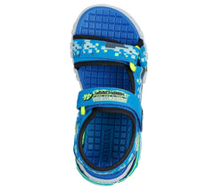 Skechers Sandale copii baieti MEGA SPLASH 4K 402161L BLK/BLUE ICB0093-BBLM