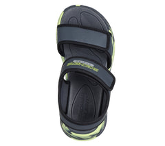 Skechers Sandale copii baieti S LIGHTS SOLA GLOW SANDAL FUS 407032L CHARCOAL/BLACK ICB0094-CCBK