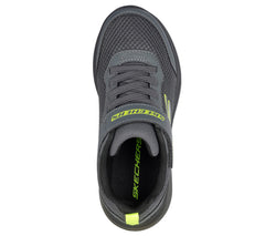 Skechers Pantofi copii baieti sport SELECTORS RESET ACHIEVED 403615L CHARCOAL/BLACK/LIME ICB0099-CBLM