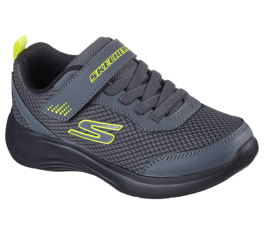 Skechers Pantofi copii baieti sport SELECTORS RESET ACHIEVED 403615L CHARCOAL/BLACK/LIME ICB0099-CBLM