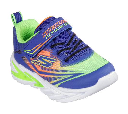 Skechers Pantofi copii baieti sport S LIGHTS FLEX GLOW ULTRA 400139N BLUE/MULTICOLOR ICB0101-BLMT