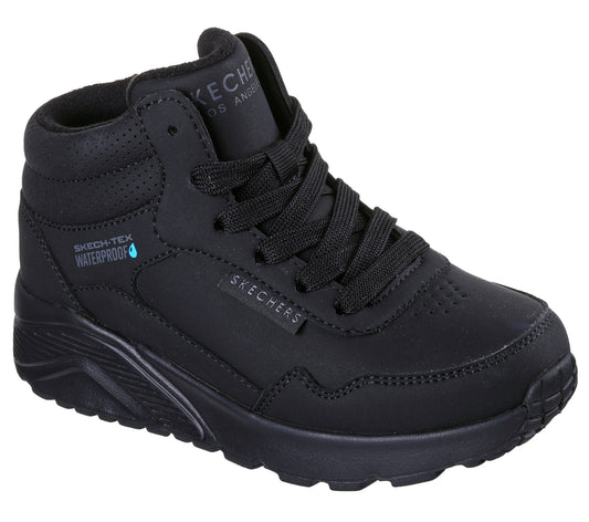 Skechers Ghete copii baieti UNO LITE AQUA AVE 417009L BLACK ICB0108-BBK