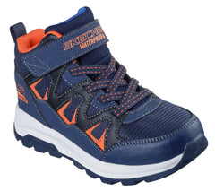 Skechers Ghete copii baieti STORM BLAZER DRIZZLE SQUAD 406377L NAVY/ORANGE ICB0109-NVOR