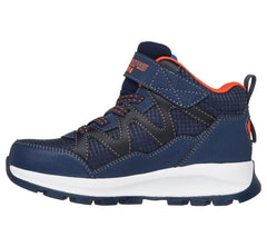 Skechers Ghete copii baieti STORM BLAZER DRIZZLE SQUAD 406377L NAVY/ORANGE ICB0109-NVOR