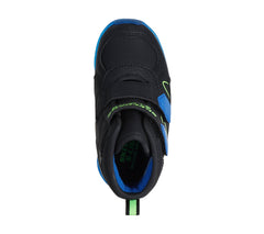 Skechers Ghete copii baieti ILLUMI BRIGHTS SPLASH BEAMS 407613N BLACK/BLUE ICB0110-BBLM