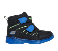 Skechers Ghete copii baieti ILLUMI BRIGHTS SPLASH BEAMS 407613N BLACK/BLUE ICB0110-BBLM
