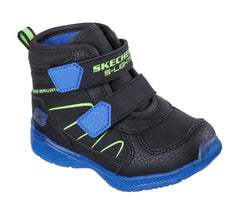 Skechers Ghete copii baieti ILLUMI BRIGHTS SPLASH BEAMS 407613N BLACK/BLUE ICB0110-BBLM