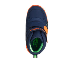 Skechers Ghete copii baieti ILLUMI BRIGHTS SPLASH BEAMS 407613N NAVY/ORANGE ICB0110-NVOR