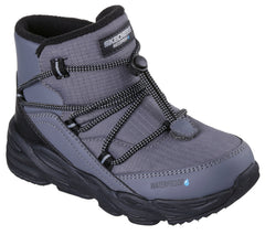 Skechers Ghete copii baieti TURBO TREAD STORM GLIDER 406385L CHARCOAL/BLACK ICB0111-CCBK