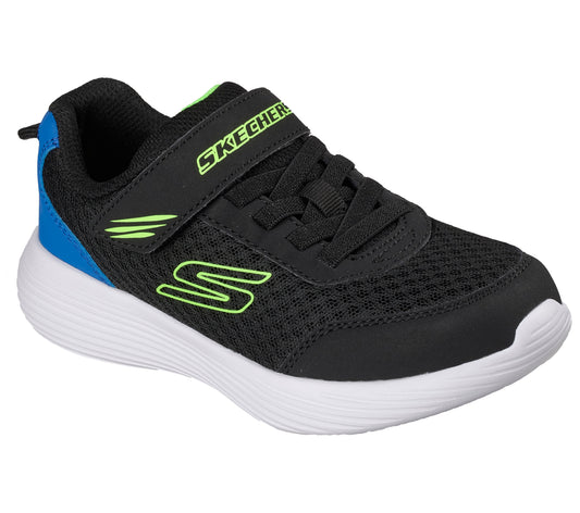 Skechers Pantofi copii baieti sport GO RUN 400 V2 QUANTA STRIDE 405084L BLACK ICB0121-BLK