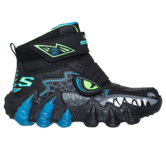 Skechers Ghete copii baieti SKECH O SAURUS LIGHTS 2.0 ARC 400122LC BLACK/LIME ICB0125-BKLM