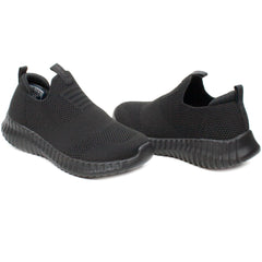 Skechers Pantofi copii fete sport 97891L negru ICF0040-NG