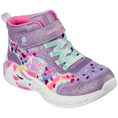 Skechers Ghete copii fete S 302332L Lights Unicorn Dreams LILAC ICF0062-LIL