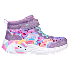 Skechers Ghete copii fete S 302332L Lights Unicorn Dreams LILAC ICF0062-LIL