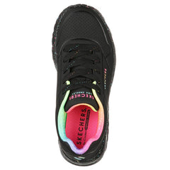 Skechers Pantofi copii fete sport Uno Lite 310456L BLACK/MULTICOLOR ICF0074-BKMT