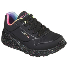 Skechers Pantofi copii fete sport Uno Lite 310456L BLACK/MULTICOLOR ICF0074-BKMT