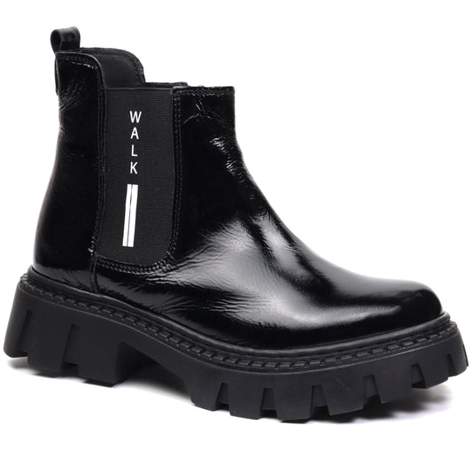 Caspian Ghete copii fete 2053 negru lac ICF0089-NGL