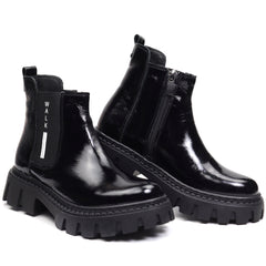 Caspian Ghete copii fete 2053 negru lac ICF0089-NGL