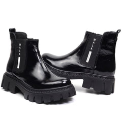 Caspian Ghete copii fete 2053 negru lac ICF0089-NGL